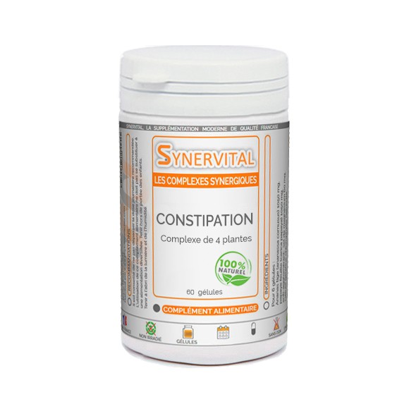 Constipation Synervital 60 gélules