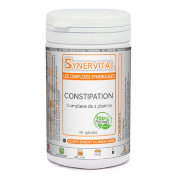 Constipation Synervital 60 gélules