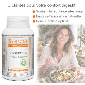 Constipation Synervital bienfaits