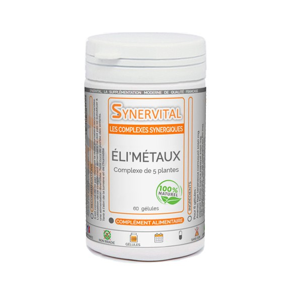 Eli'métaux Synervital 60 gélules