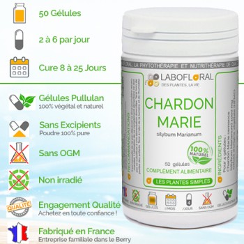 Chardon Marie en gélules Labofloral.
