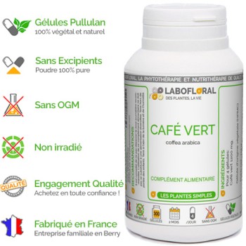 Café vert Labofloral avantages