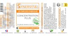 Concentration Plus Synervital étiquette