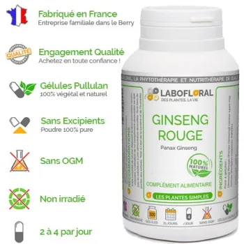 Ginseng Rouge Labofloral avantages
