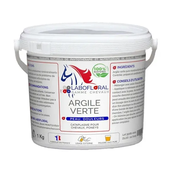 Argile verte Labofloral - Chevaux