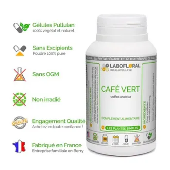 Café Vert Labofloral - Avantages