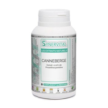 Canneberge extrait 10% PAC Synervital