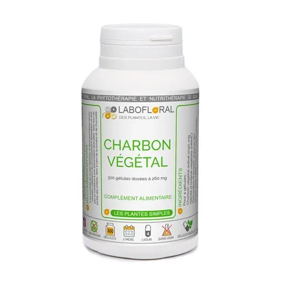 Charbon végétal activé Labofloral