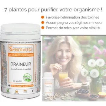 Draineur Synervital - Bienfaits
