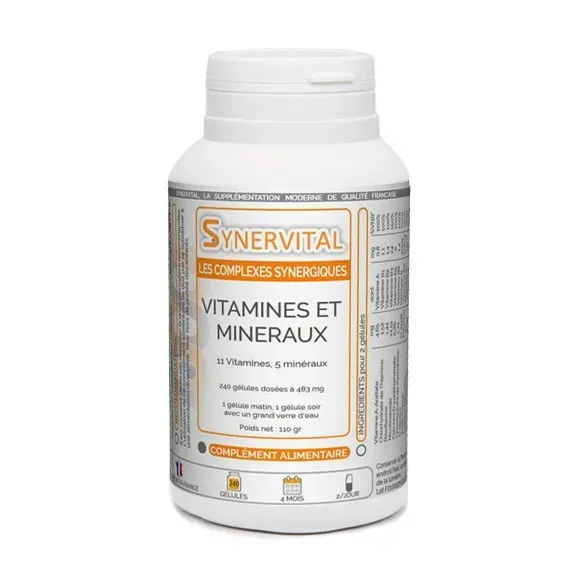 Vitamines & Minéraux Synervital
