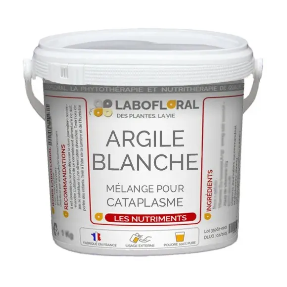 Cataplasme Argile Blanche Labofloral