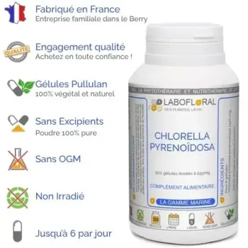 Chlorella Labofloral avantages