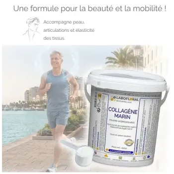 Collagène Marin en poudre Labofloral - bienfaits hommes