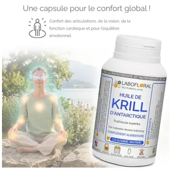 Huile de Krill pure Labofloral bienfaits