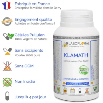 Klamath Labofloral avantages