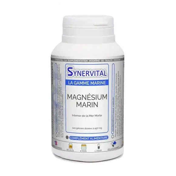 Magnesium Marin Intense de la Mer Morte Synervital