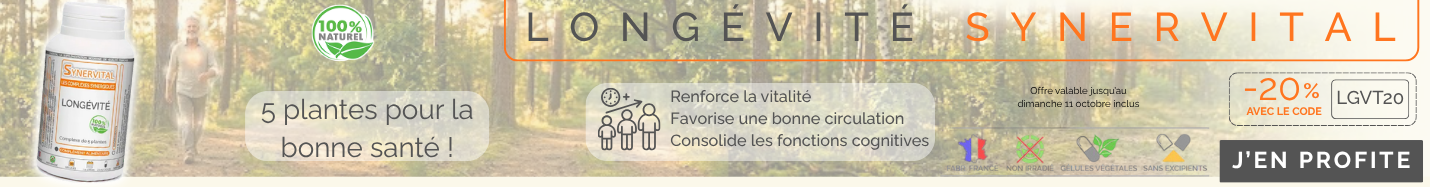 -20% sur le complexe longévité