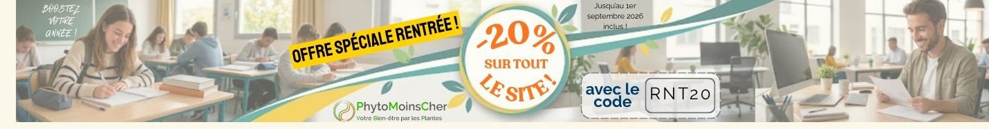 PROMO DE RENTREE -20% sur tout le site !