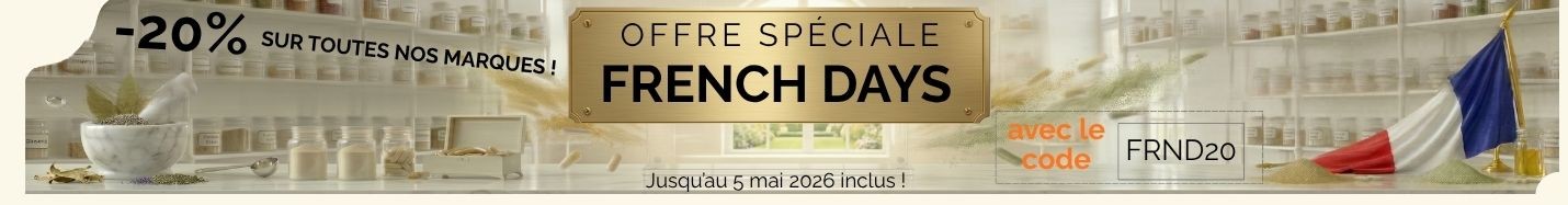 FRENCH DAYS > -20% surtout le site !